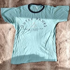 GJC Short Sleeve OBX Blue Shirt